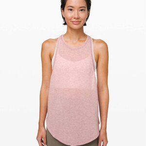 Lululemon Plank To Pike Tank (Heathered Vintage Mauve, Size 6)
